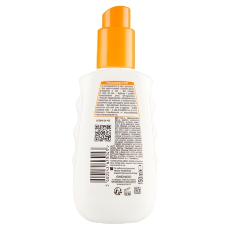 Garnier Ambre Solaire Hydra 24H Protect Protezione Spray Alta SPF30 150 ml